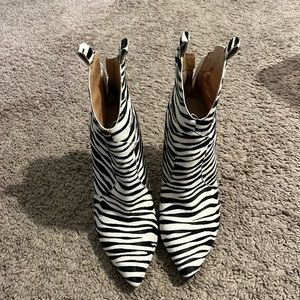 Zebra Jessica simpson boots!